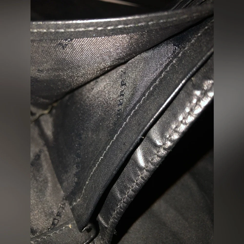 Auth Used Men’s Burberry check Nova Wallet Black - Picture 6 of 11